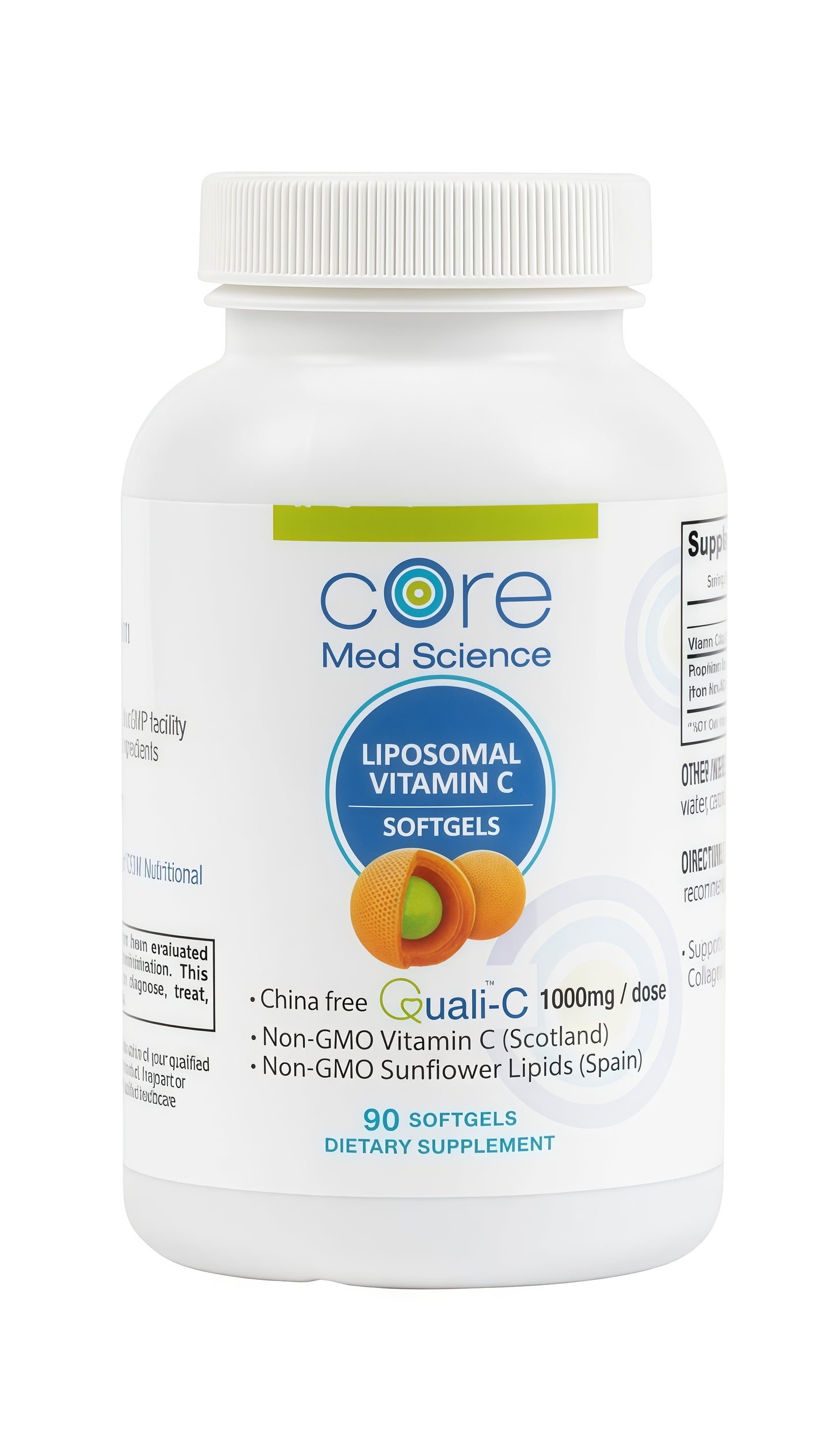 Core Med Science Liposomal Methylated Multivitamin B-Complex, 90 Softgels - Non-GMO Active Super B Complex Vitamin Supplement for Heart Health - VIT Methyl B Complex Immune Support Supplement